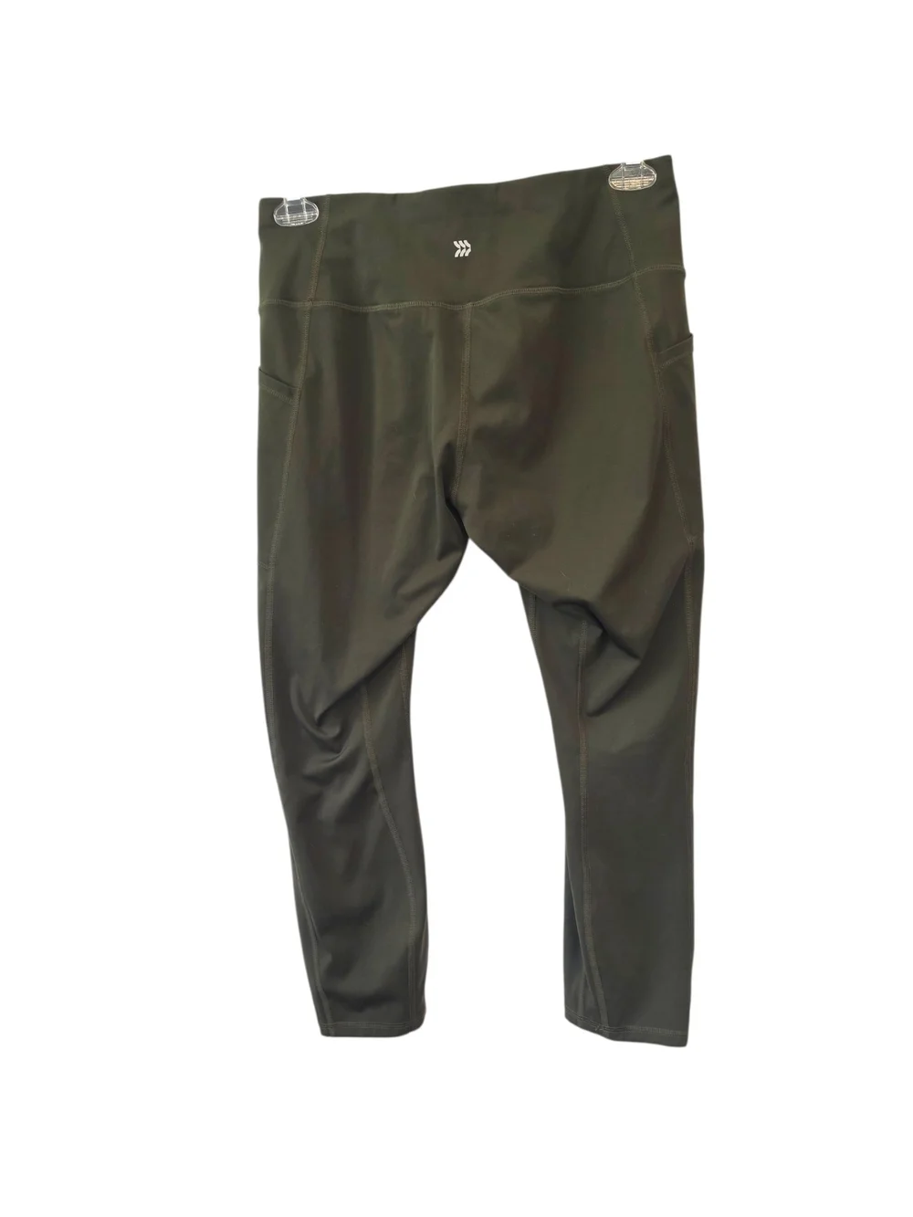 All in Motion Olive Green Active 7/8 Leggings Size Large